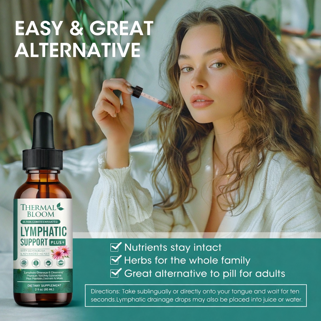 Thermal Blooms 11-in-1 Lymphatic Drainage Drops